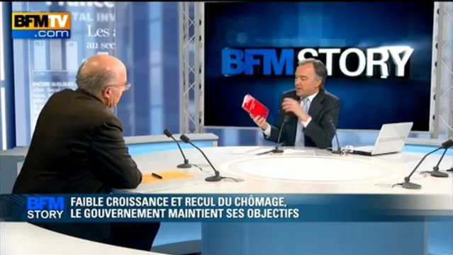 BFM STORY: Faible croissance et recul du chômage, le gouvernement maintient ses objectifs - 17/04