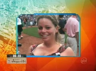 Jornal do SBT Manhã - Veja a bolsa com a bomba no momento da explosão