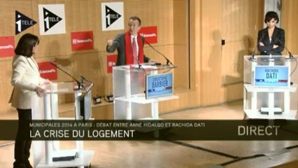 Débat Dati / Hidalgo : la crise du logement