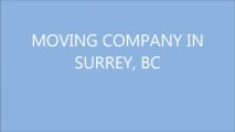 moving company surrey - surrey movers - moving service surrey