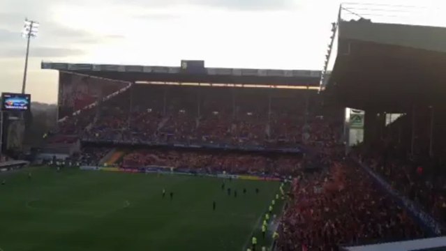 Public Lens : Au nord c'était les corons mi-temps Lens - Bordeaux - CDF 2013