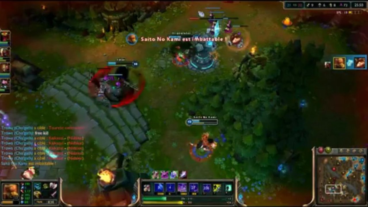 League Of Legends - ONCHE TEEMO SUPPORT !