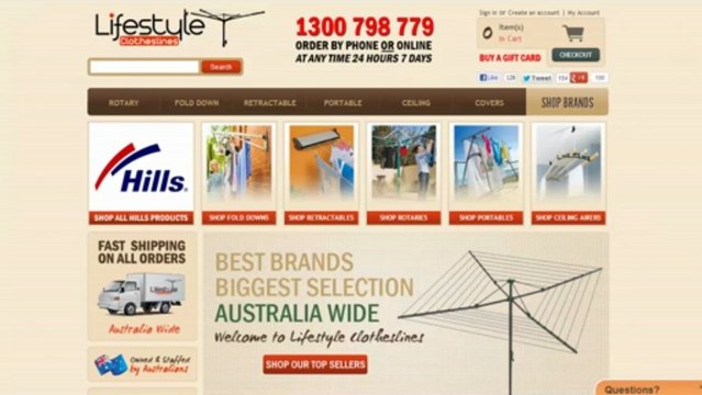 Video on Hills Clotheslines Perth