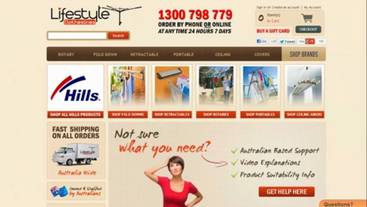 Video on Lifestyle Clotheslines