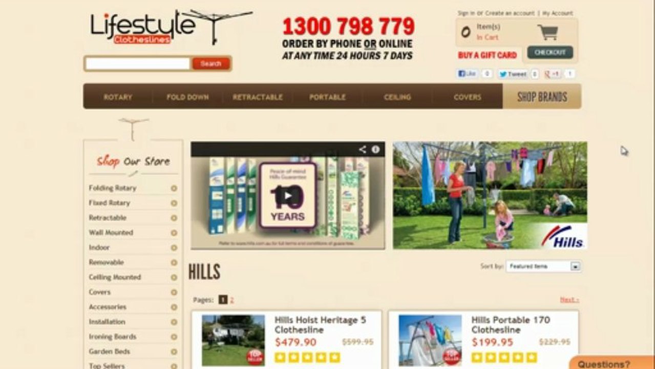 Video on Outdoor Clotheslines