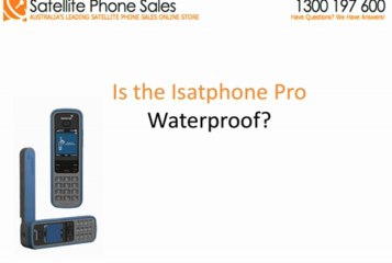 Why insurance is impossible to get for Isatphone pro satellite phone