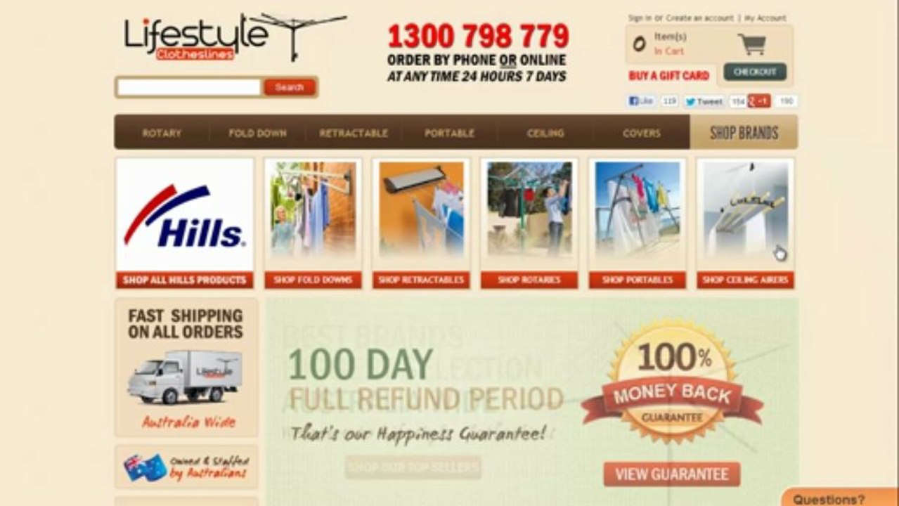 Video on Types of Clotheslines