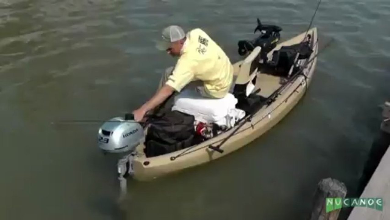 Motorized Kayak Fishing in the Texas Marsh