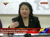 Luisa Estella Morales: Se han presentado 75 detenidos por ola de violencia que generó la oposición
