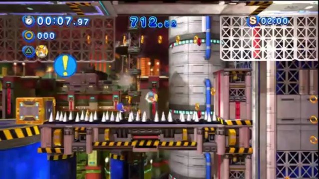 Sonic Generations - Chemical Plant Acte 1 - Défi 1 : Tails - Cieux Toxiques