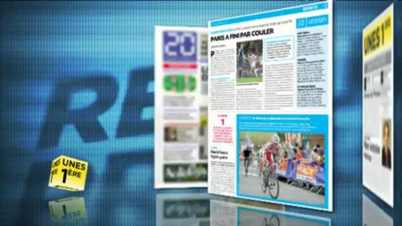 Revue de presse Unes 1ère - Jeudi 18 avril 2013