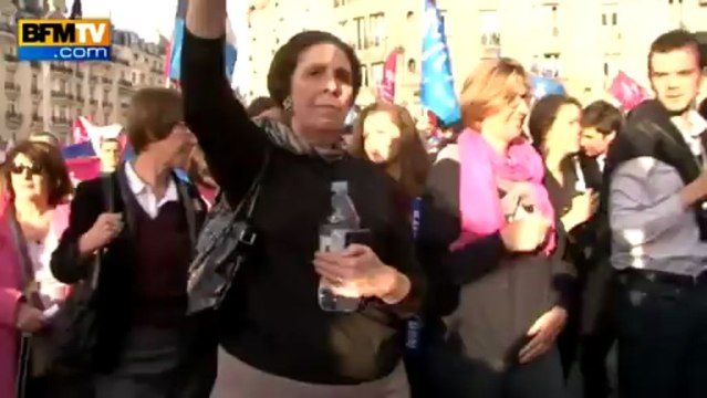 Débordements en marge d'une manifestation anti-mariage homosexuel - 18/04