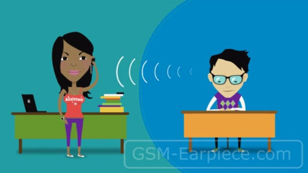 How to Pass Exams Invisible Spy Earpiece Set for Covert Communication.