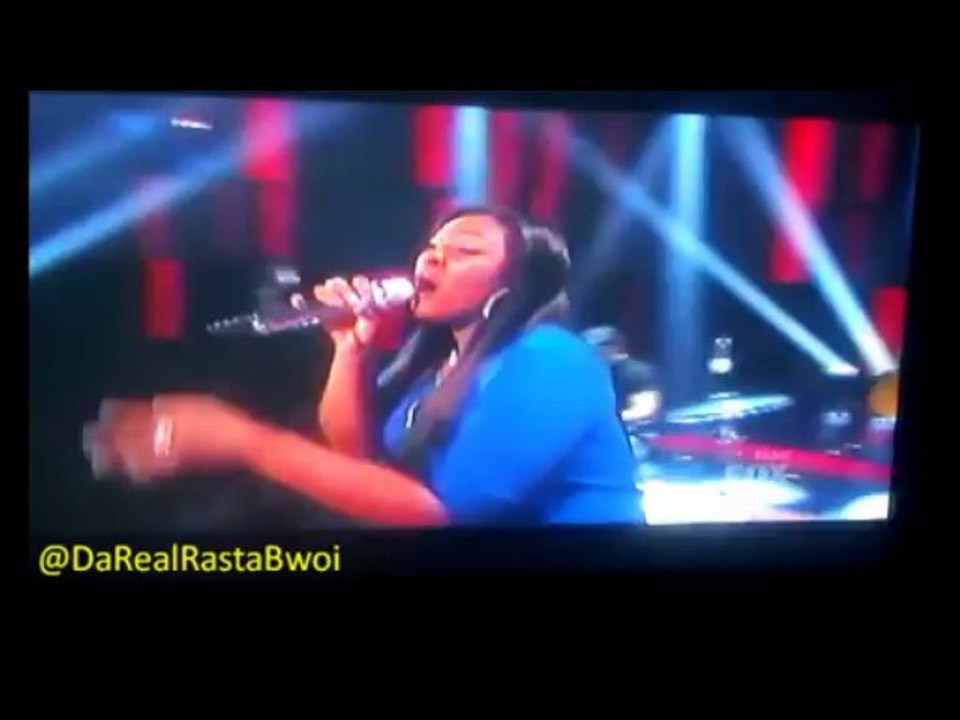Candice Glover sings Paula Abdul  on Idol 4/17/13