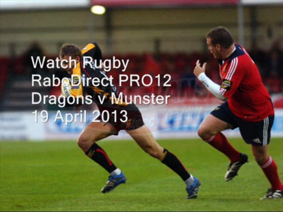 Dragons v Munster Live Streaming