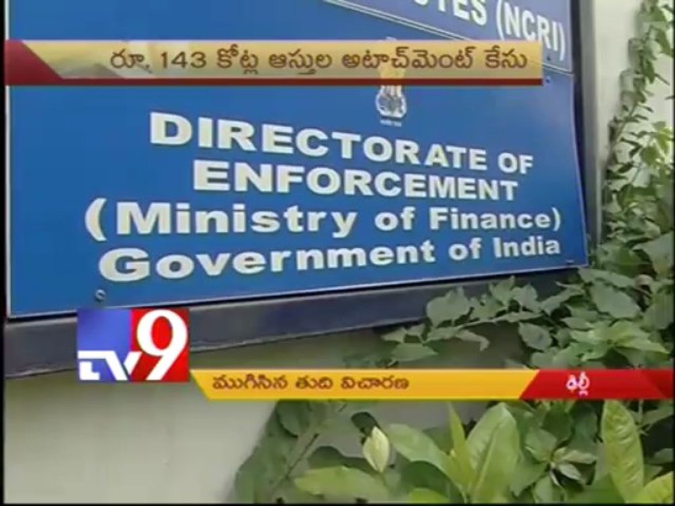 ED attaches Jagan assets