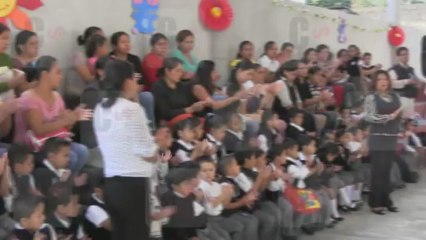 Preescolar “Rafael Martínez de la Torre” del Bo. de Chignaulingo Inauguración techumbre