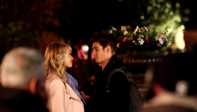 The Amazing Spider-Man 2 Emma Stone et Andrew Garfield Union Square New York