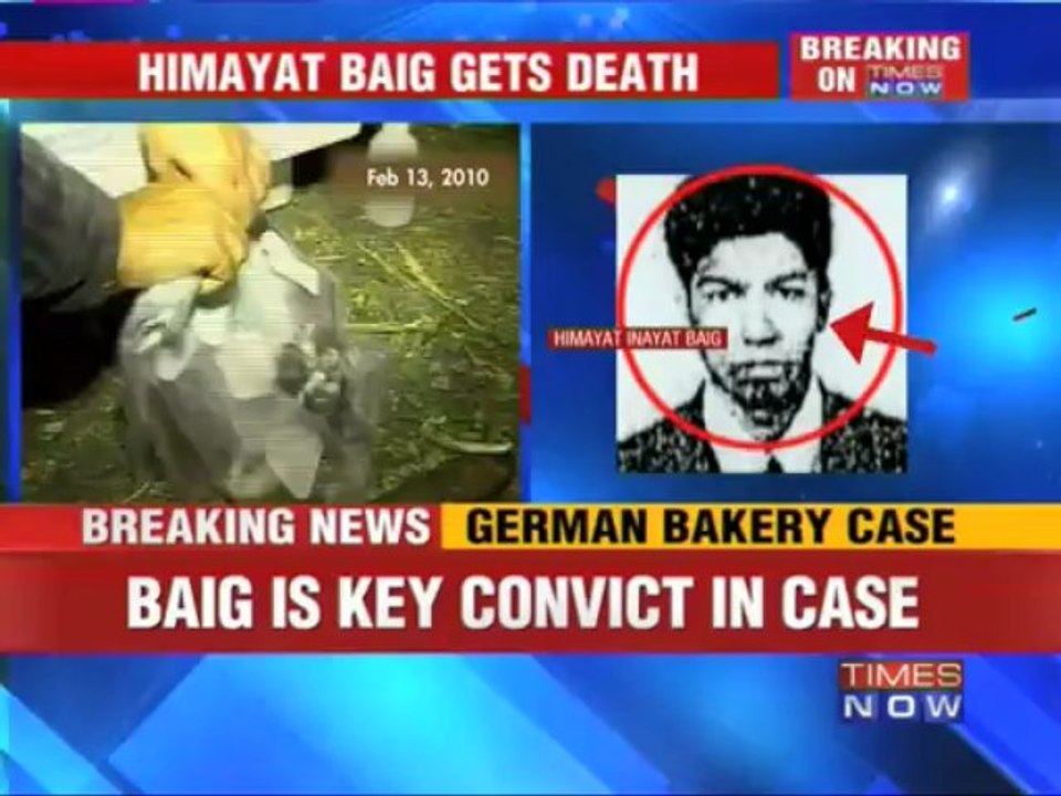 German Bakery Case: Death for Himayat Baig