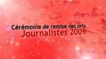 Cérémonie de remise des prix Journalistes 2009 de la Fondation Varenne
