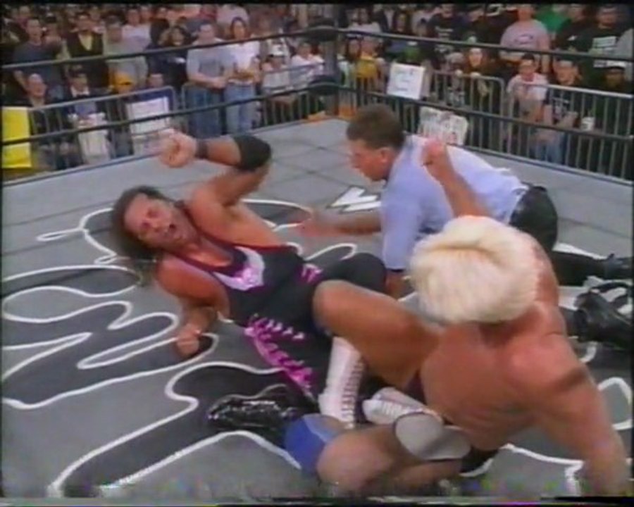 Bret hart vs ric flair - wcw souled out 1998 (german)