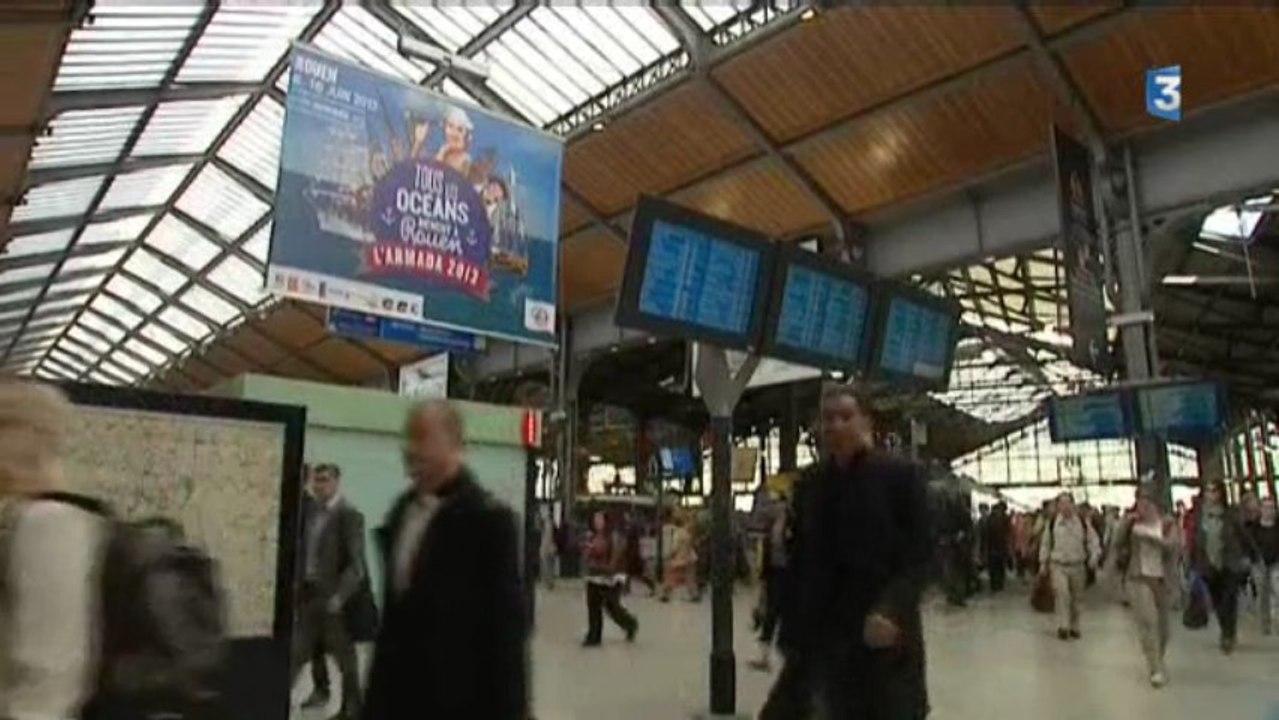 La Normandie en campagne à la gare Saint-Lazare