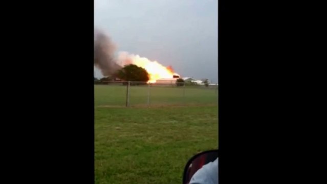 Exlosion usine engrais chimique a West Waco, Texas 18/04/2013