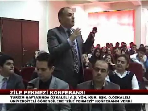 ZİLE'DE ZİLE PEKMEZİ KONFERANSI
