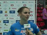 Playoff, quarti, gara 1: Rebecchi N. Piacenza - Kgs Pesaro 3-2, Interviste