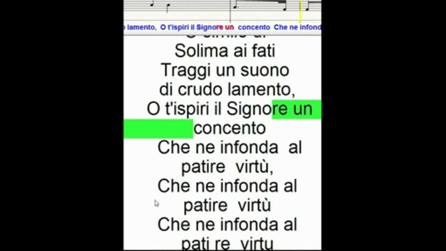 Karaoké Verdi Nabucco le Choeur des esclaves
