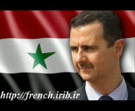Irib 2013.04.18 Bassam Tahhan, intervention télévisée de Assad