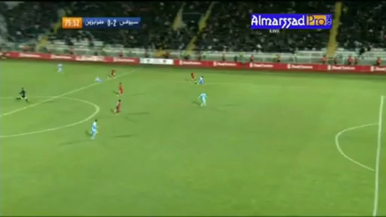 Sivasspor 2 0 Trabzonspor - Assist Chahechouhe