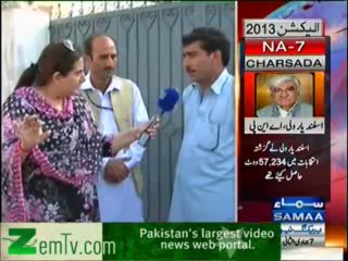 Tonight with Jasmeen (Election Transmission Special Show Halka NA-7 Charsada) – April 18 2013