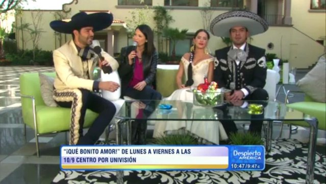 Danna Garcia, Pablo Montero y Jorge Salinas en DA