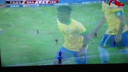 Jugada de Ronaldo Peña y gol de Andres Ponce Sudamericano Sub17 Brasil 1-1 Venezuela