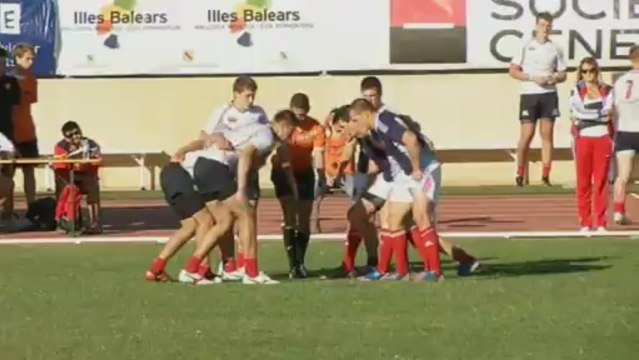 France vs Russia. Final Gold. U19 7s Grand Prix Series