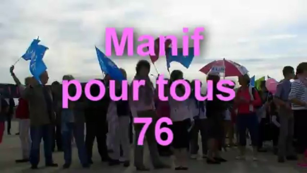 Manifestation au Havre