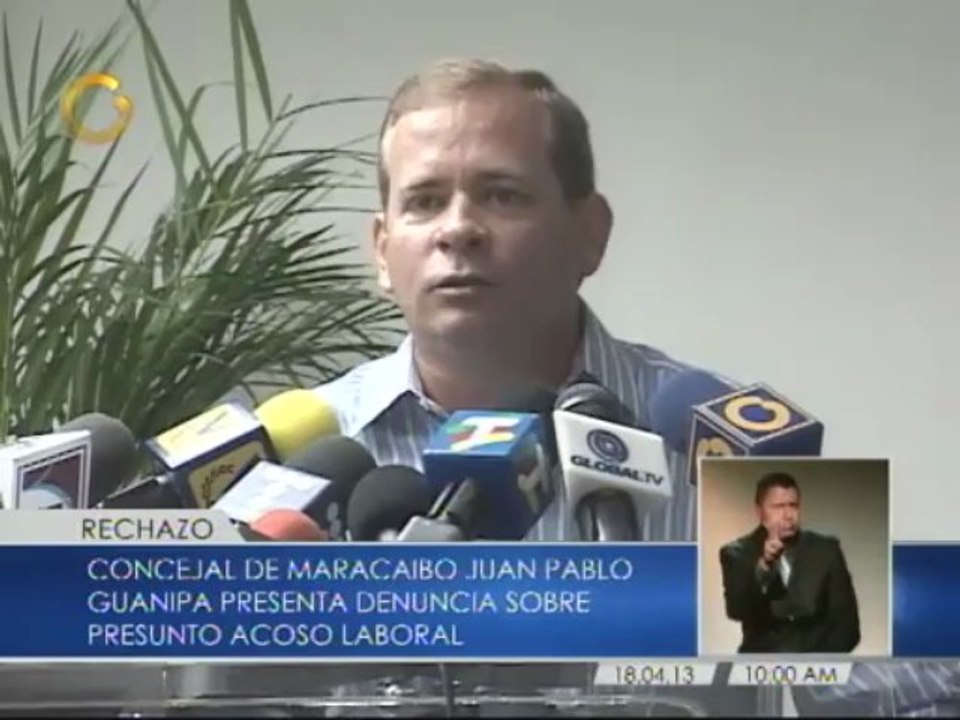"Los vamos a botar", dijo el director del Instituto de Deportes del Zulia a trabajadores que votaron por Capriles