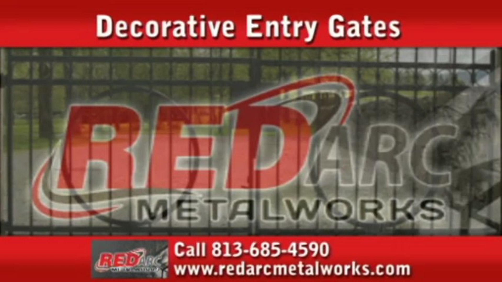⁣Decorative Entry Gates in Brandon, FL - Call 813-685-4590