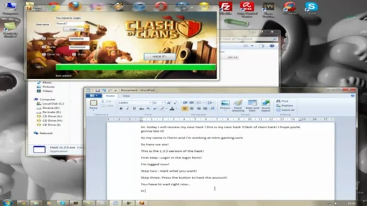 Clash of Clans Hack [Last Updated Version 2013]