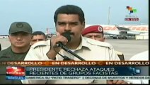 Voy a ser un presidente de mano duro con golpistas: Maduro