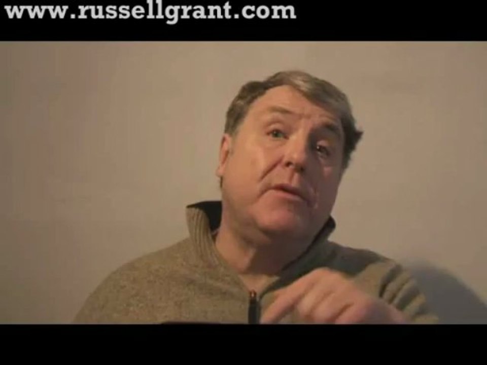 Russell Grant Video Horoscope Virgo April Friday 19th 2013 www.russellgrant.com