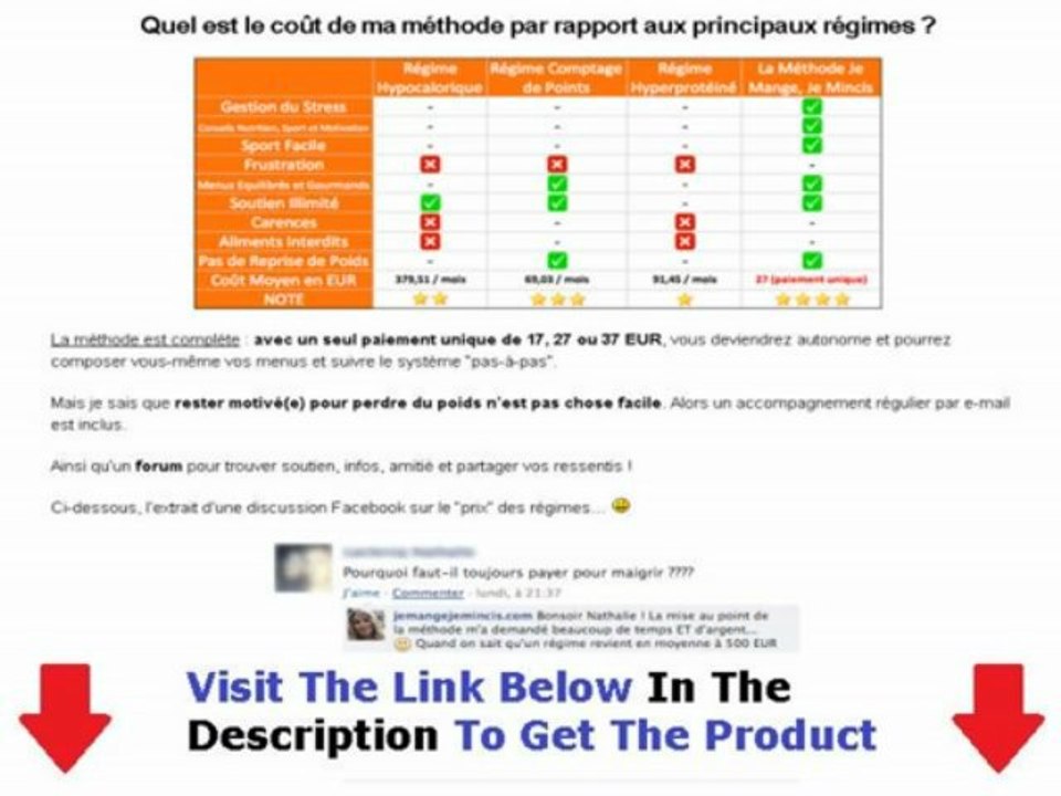 Je Mange Je Mincis Avis + Je Mange Je Mincis Pdf