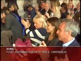 Campidoglio, ticket Alemanno - Ciocchetti