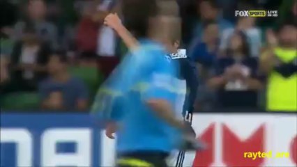Marco Rojas vs Newcastle Jets  A-league 2012-13