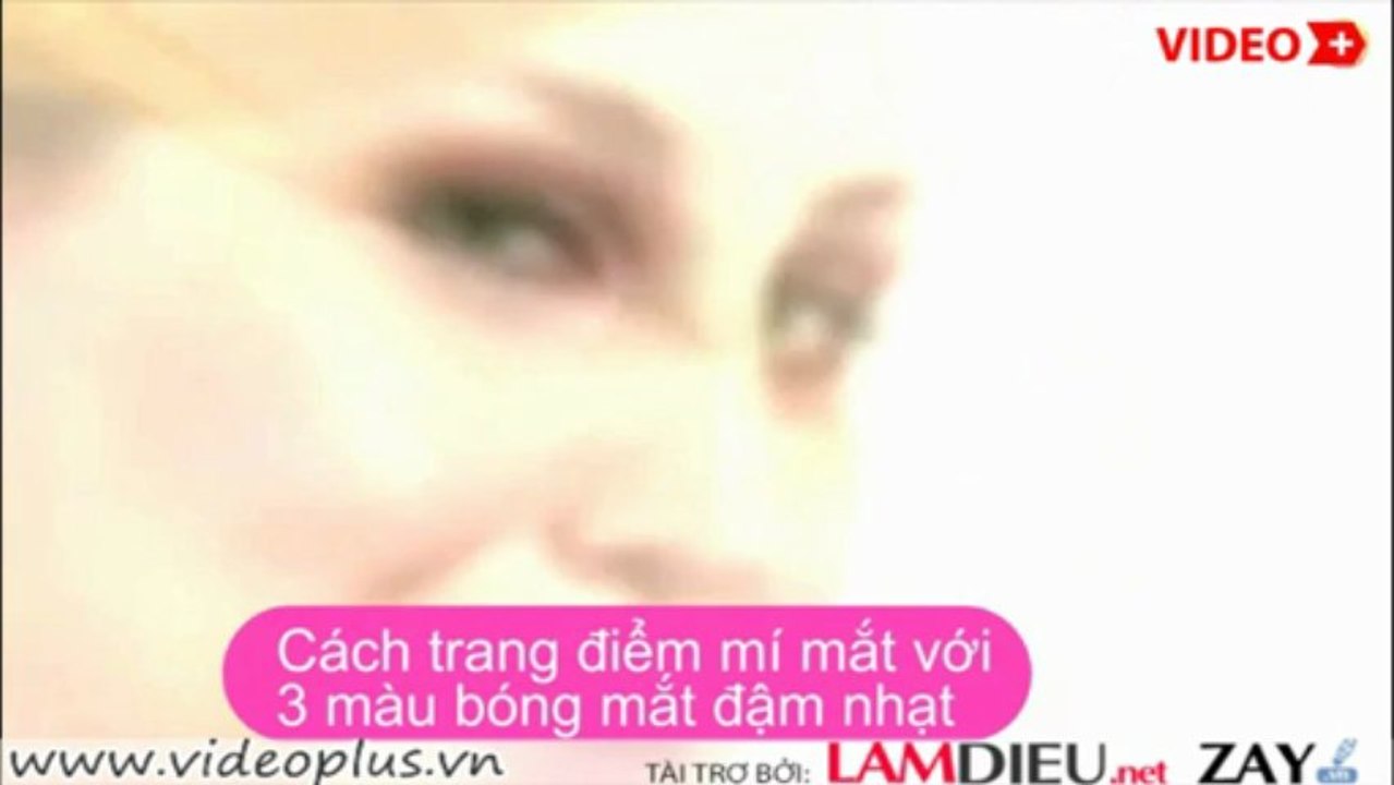 Cach trang diem mi mat voi 3 mau bong mat dam nhat