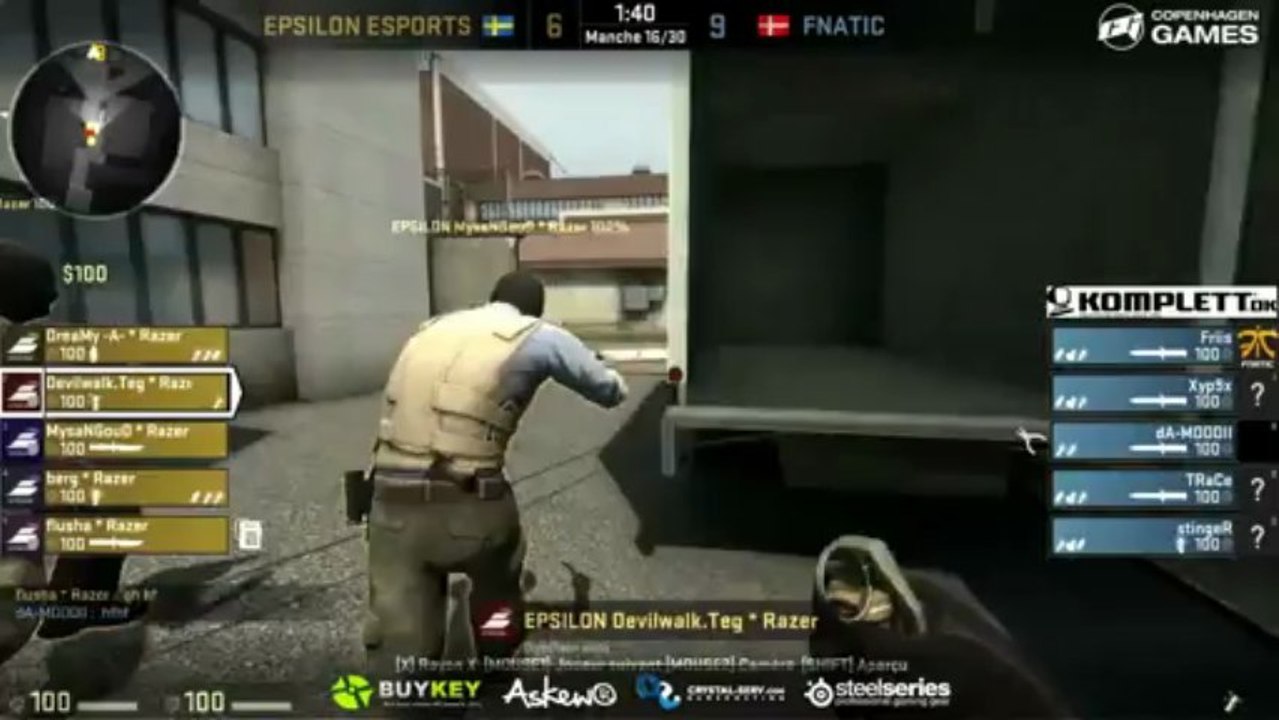 CPH 2013 : fnatic vs Epsilon