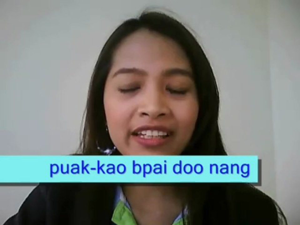 Learn Thai Language with MTL School in Bangkok : - Study Thai verb to eat and to go