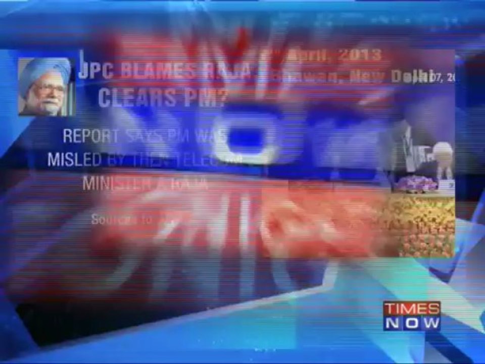 2G Case: JPC blames A. Raja; clears Prime Minister, Finance Minister