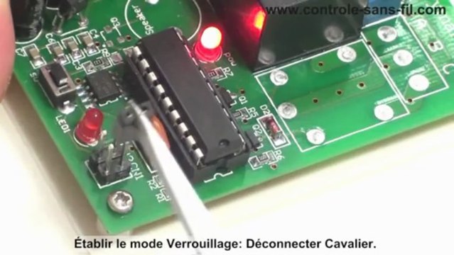 Relais Sans Fil pour Volets 9V 12V 24V 315/433Mhz 1 Canal - 3 Modes de Contrôle / Kit Émetteur Récepteur Radio